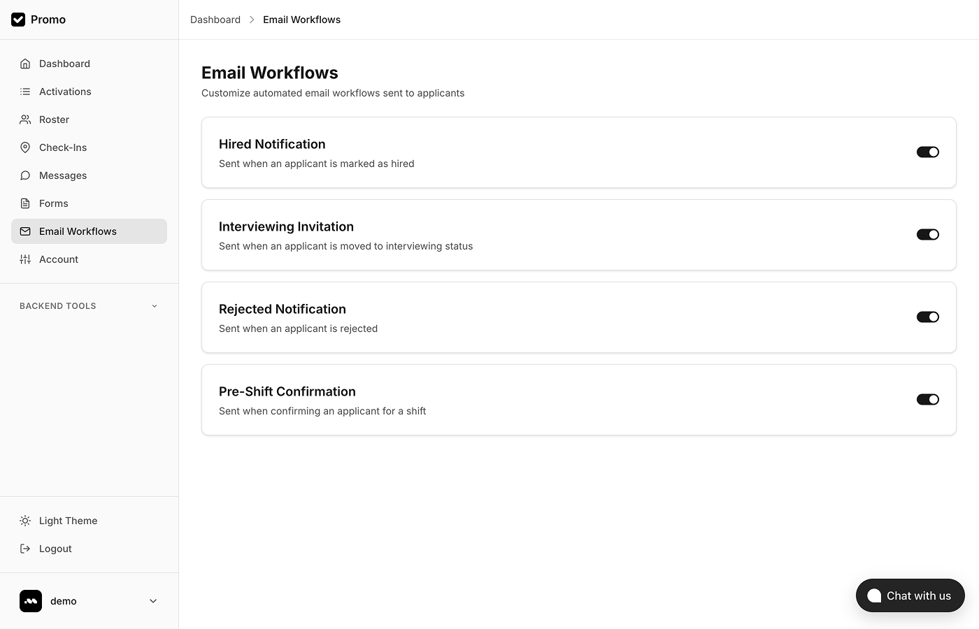 Email Workflows